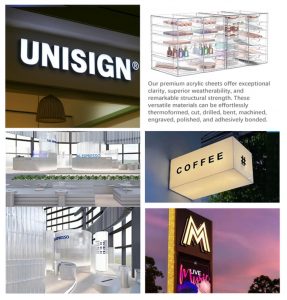 Acrylic Sheet Application