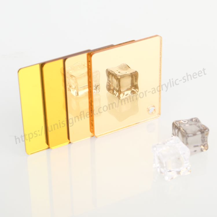 Scratch-Resistant Mirror Acrylic Sheet Product display