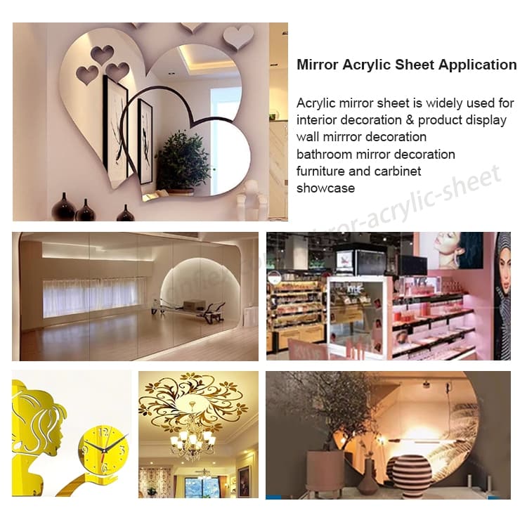 Mirror Acrylic Sheet Application