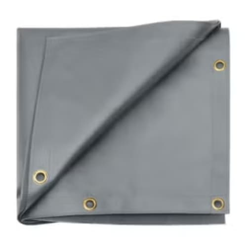 Custom Heavy Duty Vinyl Tarp-grey