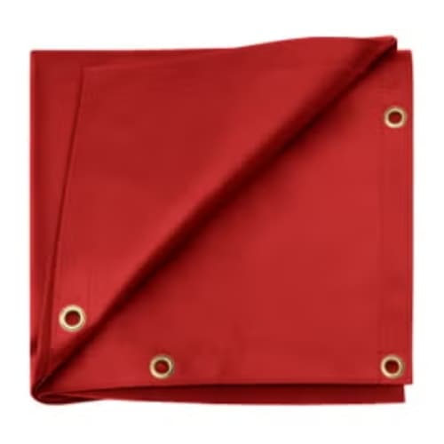 Custom Heavy Duty Vinyl Tarp - Red