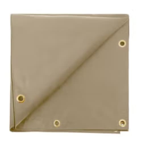 Custom Medium Duty Vinyl Tarp - Beige