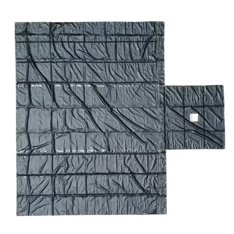 Parachute Fabric Black Ultra Light Lumber Tarp