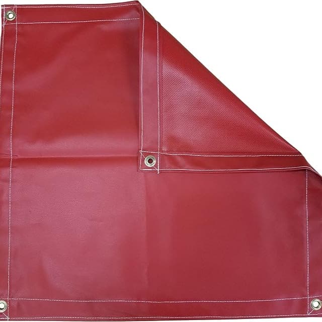 Red 18 Oz. Vinyl Tarp