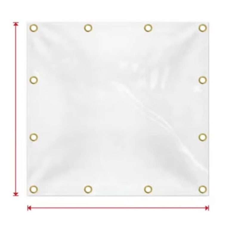 custom clear vinyl tarpaulin