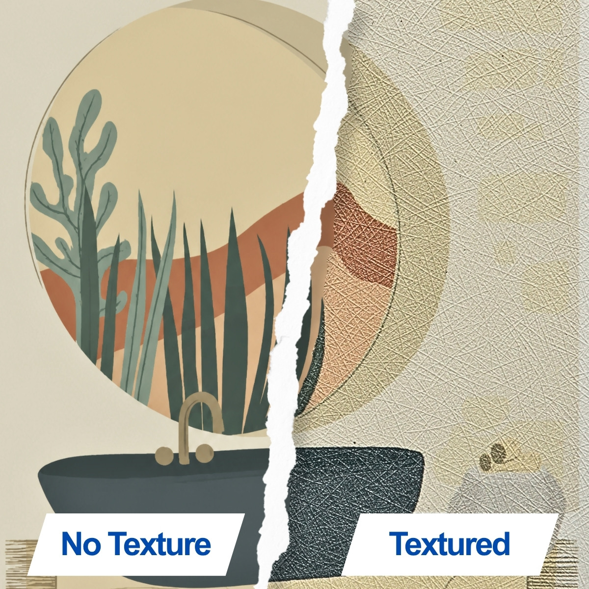 DWVSA305-Straw-textured, Self-Adhesive Vinyl - 图片 2