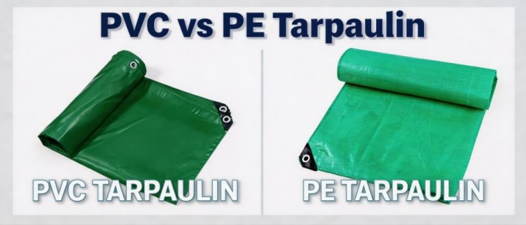 PVC vs PE Tarpaulin: What’s the Difference and Which One Should You Choose?