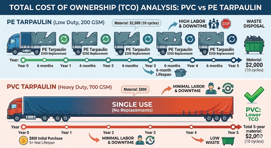 PVC篷布与PE篷布:有何区别?您应该选择哪一种? - UNISIGN