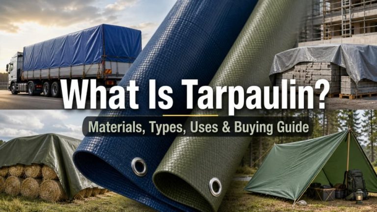 What Is Tarpaulin? Types, Uses, Materials & Buying Guide