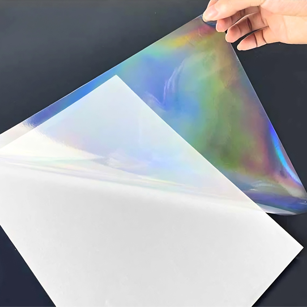UBM313TW-Holographic Transparent Laser Vinyl - Image 3