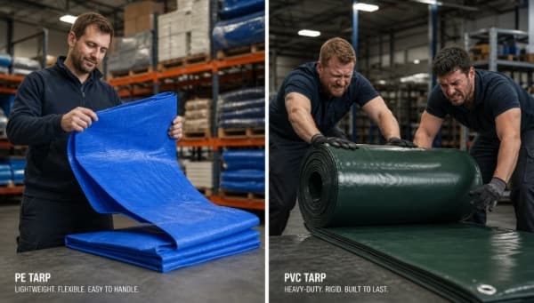 tarpaulin-flexibility-differences