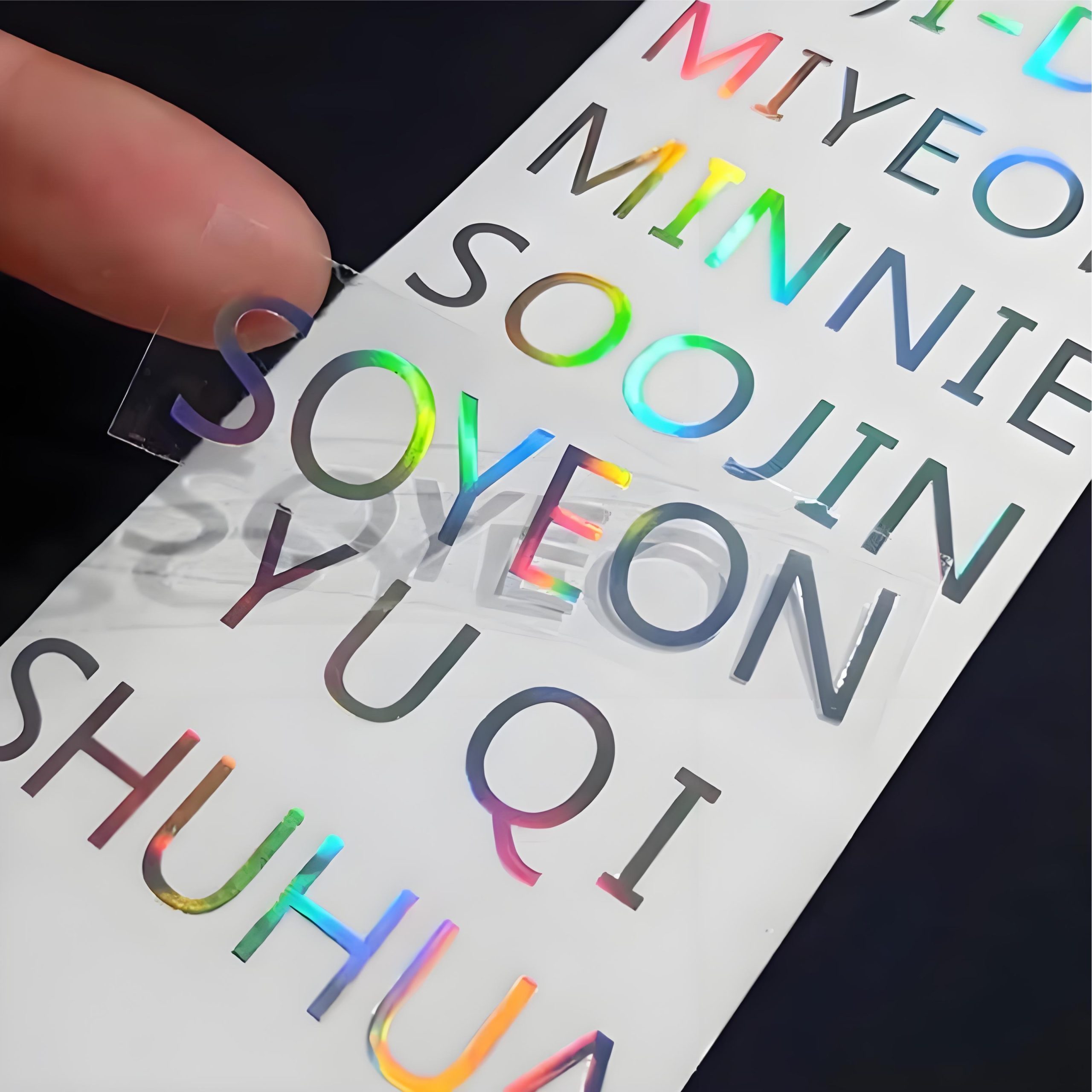 UHF01-Color Cutting Holographic Laser Vinyl - Image 6