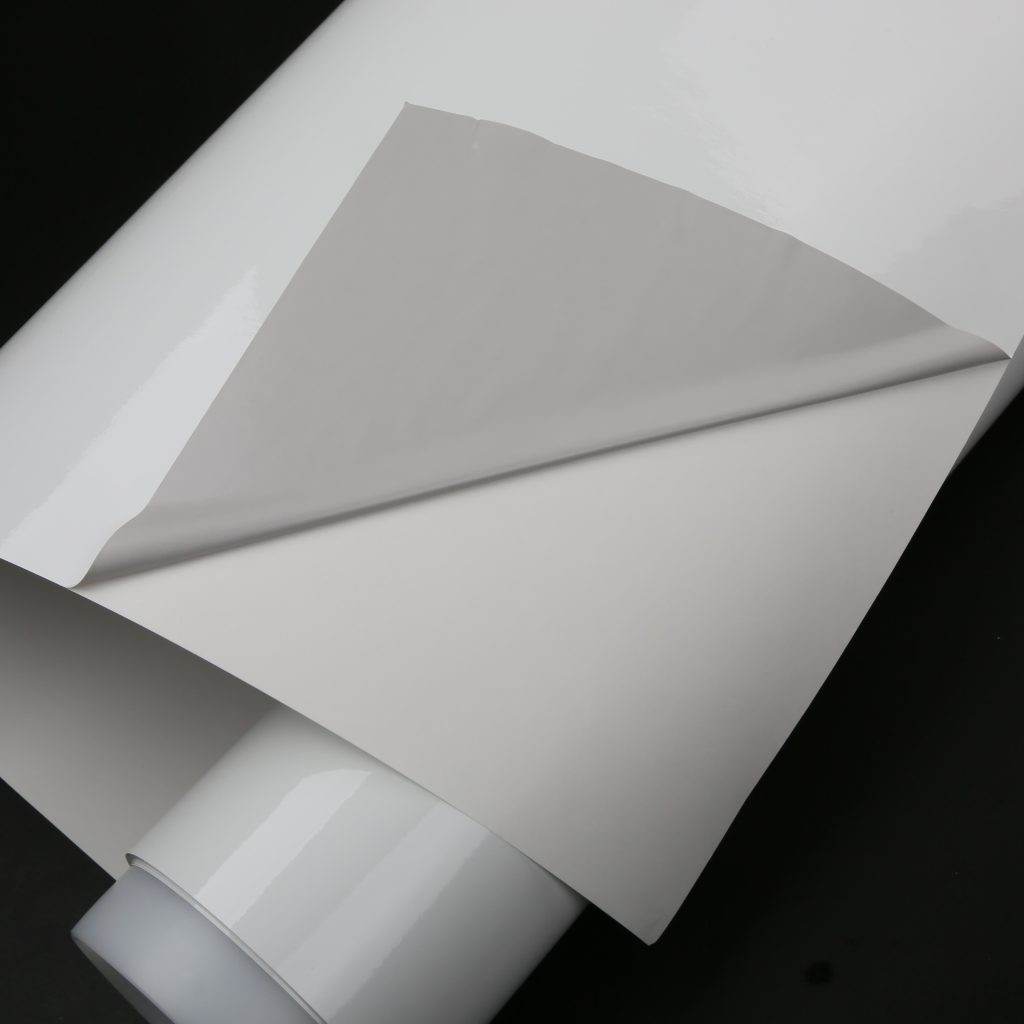 SATPU08GR 160G removable grey adhesive TPU self adhesive vinyl product photo