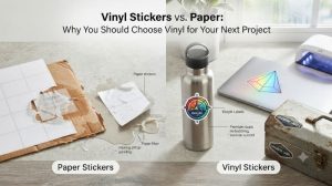 Vinyl Stickers vs. Paper