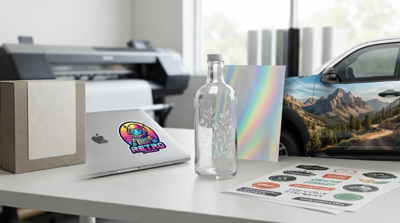 What Is Vinyl Sticker Material